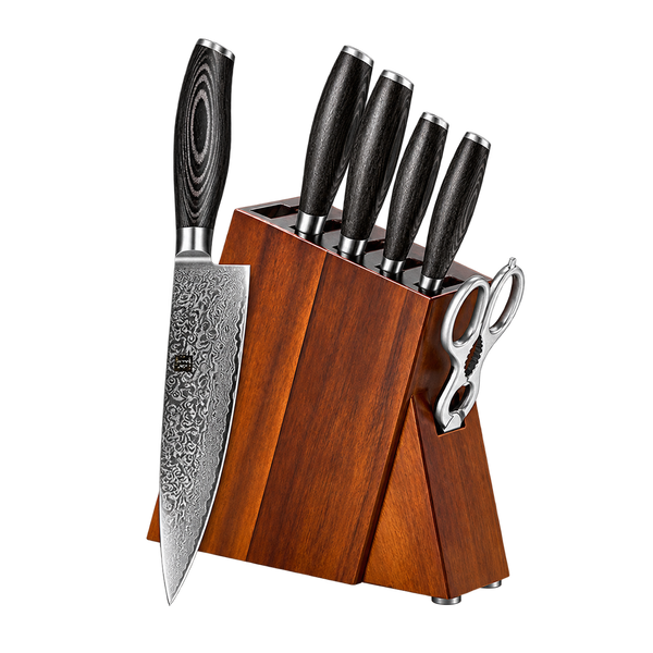 7-Piece Knife Block Set - Ya Series (B20)
