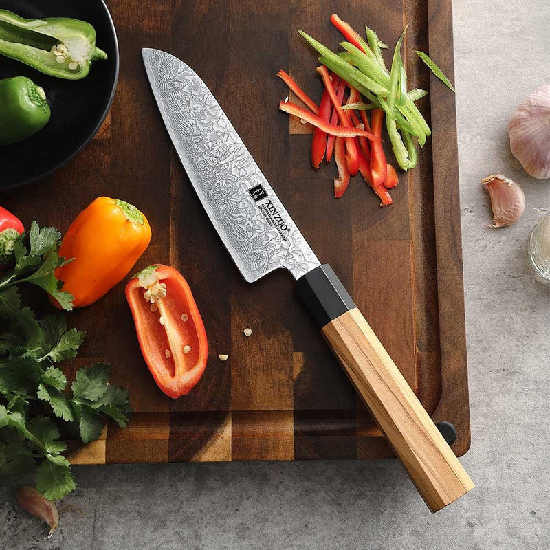 5.5" Santoku Knife - Zhen Series (PM8O)
