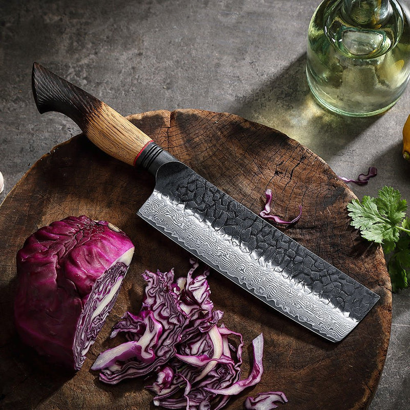 6.8" Nakiri Knife - Mo Series (X06)