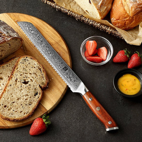 9" Bread Knife - Yu Series (B13R)