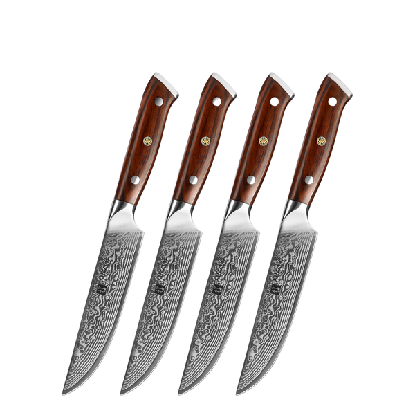 4-Piece 5" Steak Knife Set - Yu Series (B13R)