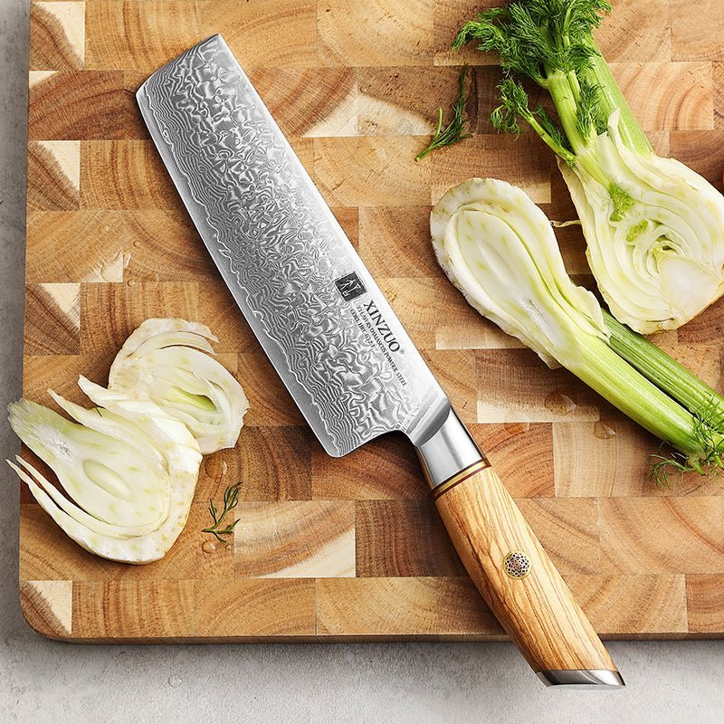 Nakiri vs Santoku: Which Vegetable Knife Wins? - Xinzuo Australia