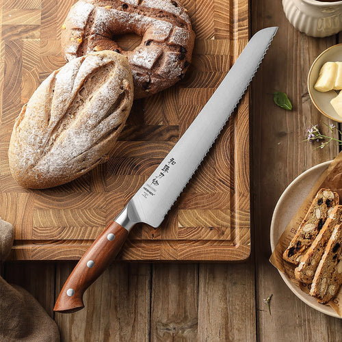 10" Bread Knife - Supreme Series (X02) - Xinzuo Australia