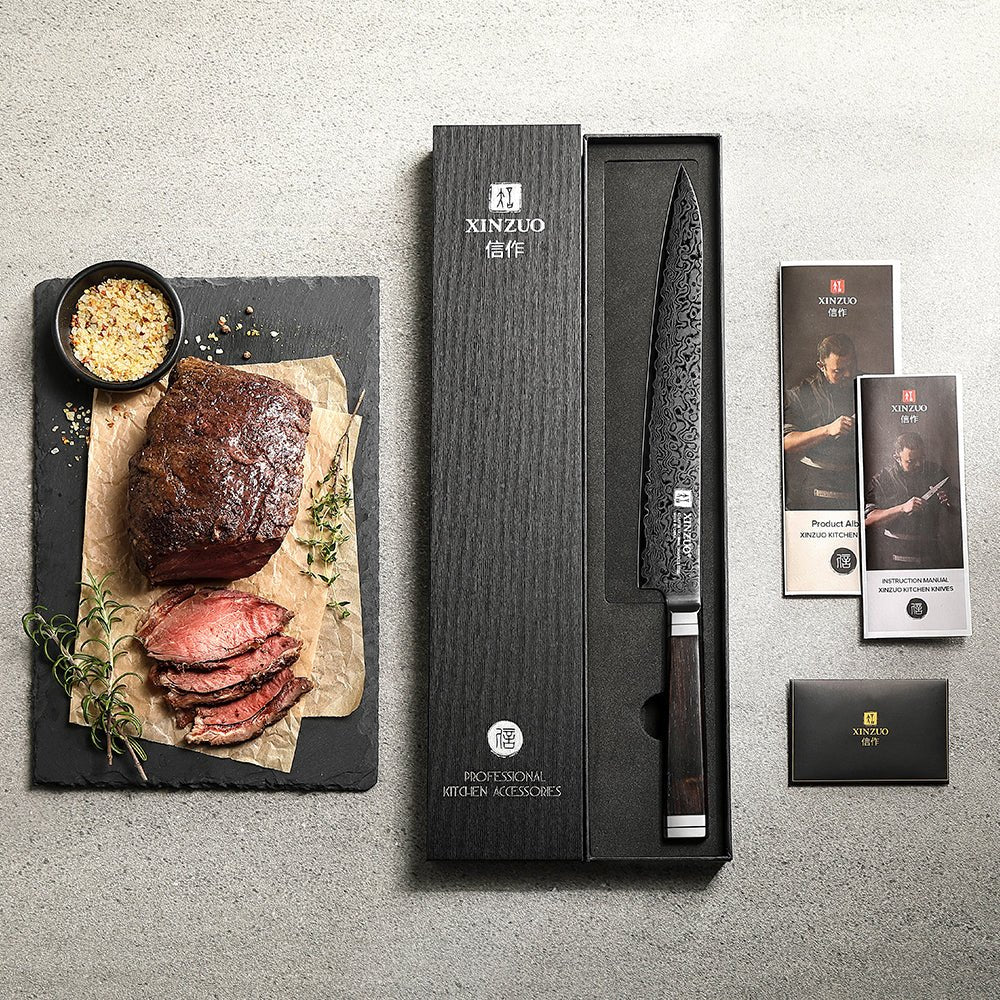 10" Carving Knife - Ji Series (X08) - Xinzuo Australia