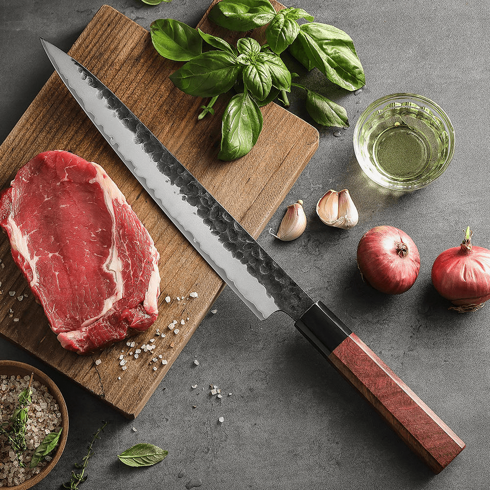 Long, Thin Slices In One Stroke
