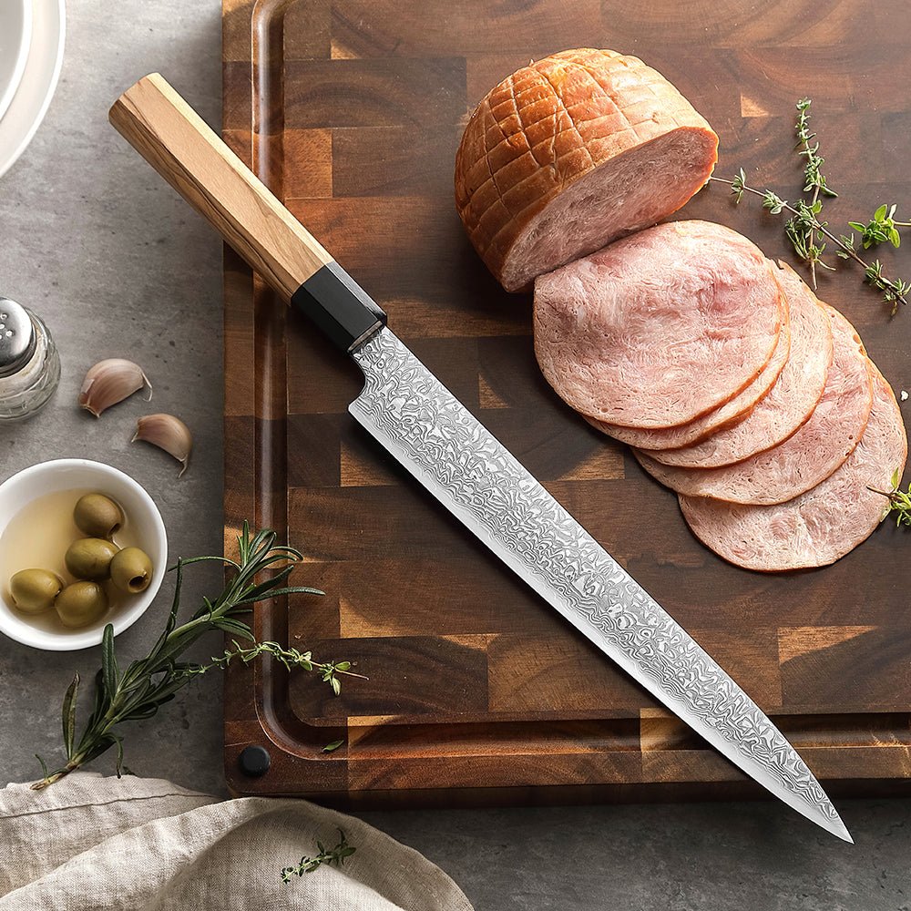 10" Carving Knife - Zhen Series (PM8O) - Xinzuo Australia