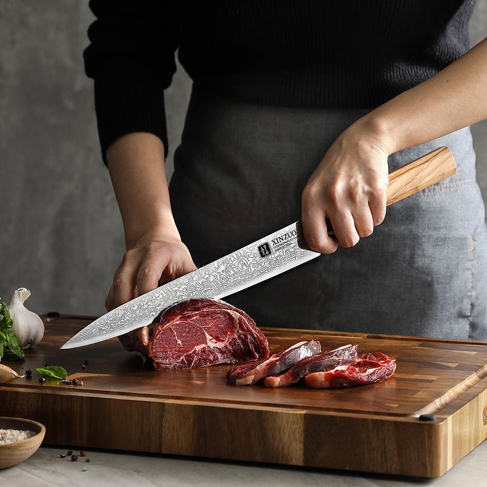 10" Carving Knife - Zhen Series (PM8O) - Xinzuo Australia