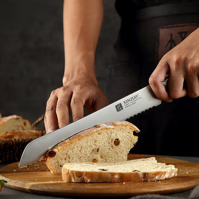9" Bread Knife - Yu Series (B13S) - Xinzuo Australia