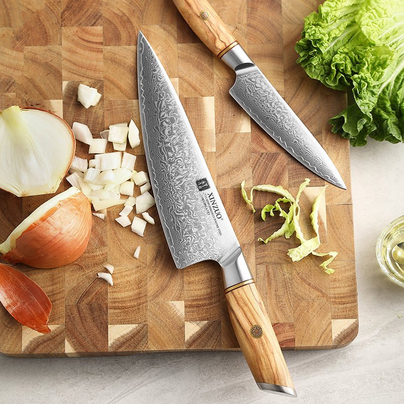 2 - Piece Knife Set (8" Chef + 5" Utility) B37 - Xinzuo Australia