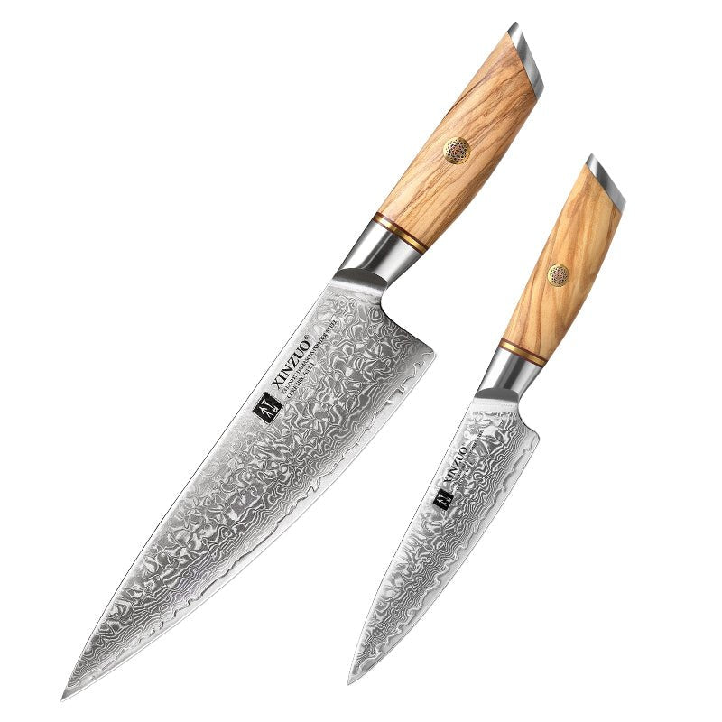 2 - Piece Knife Set (8" Chef + 5" Utility) B37 - Xinzuo Australia