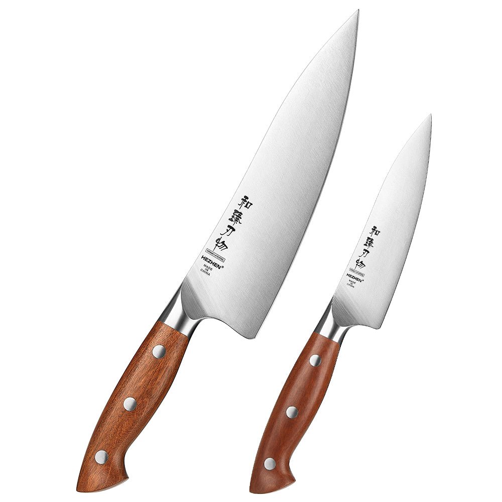2 - Piece Knife Set (8" Chef + 5" Utility) X02 - Xinzuo Australia