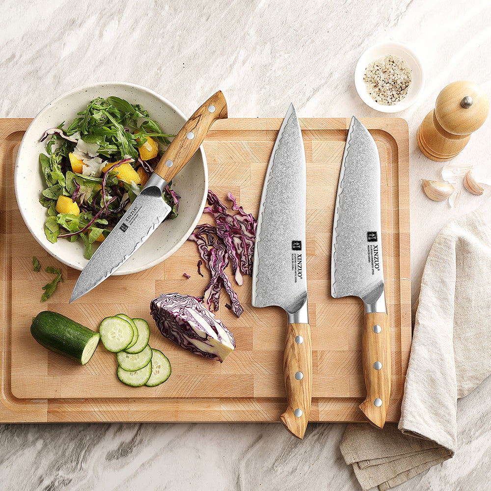 3-Piece Knife Set - Pin Series (X02O)