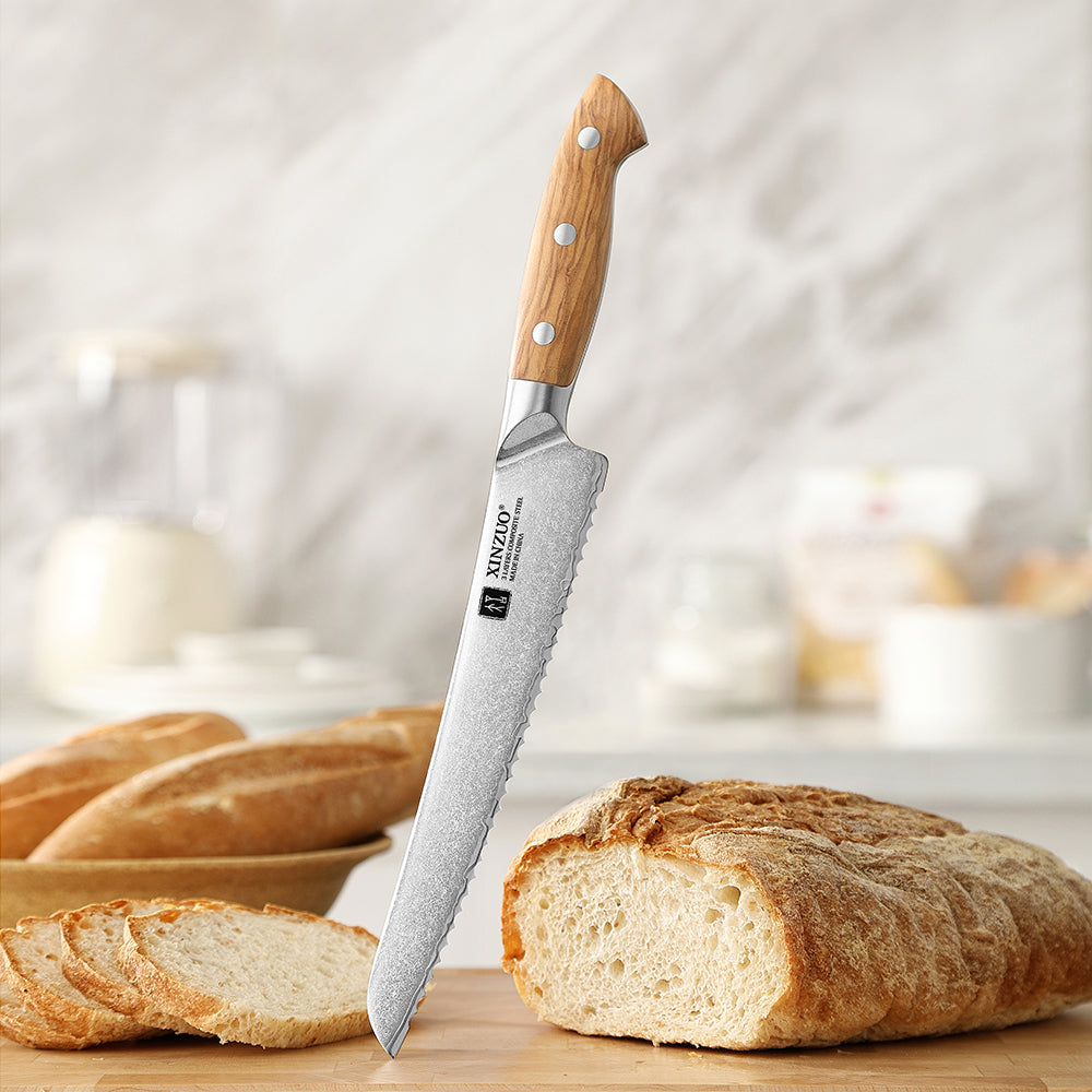 8.5" Bread Knife - Pin Series (X02O)