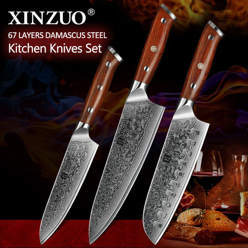 3-Piece Knife Set - Yu Series (B13R)