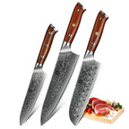 3 - Piece Knife Set - Yu Series (B13R) - Xinzuo Australia