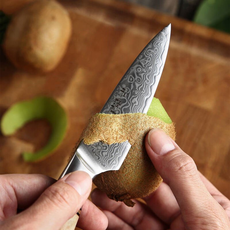 Figured sycamore, full tang