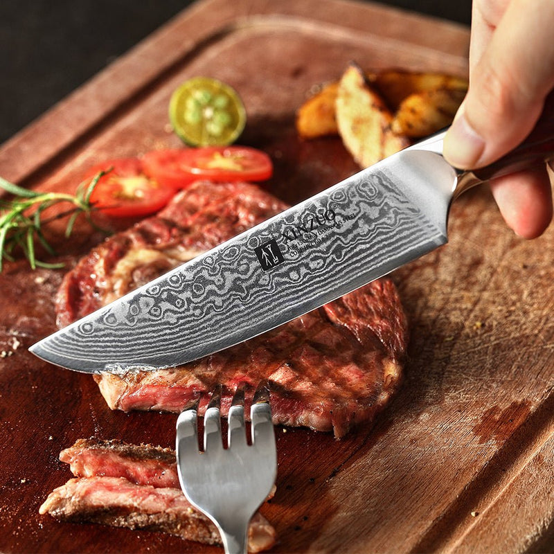 4 - Piece 5" Steak Knife Set - Yu Series (B13R) - Xinzuo Australia
