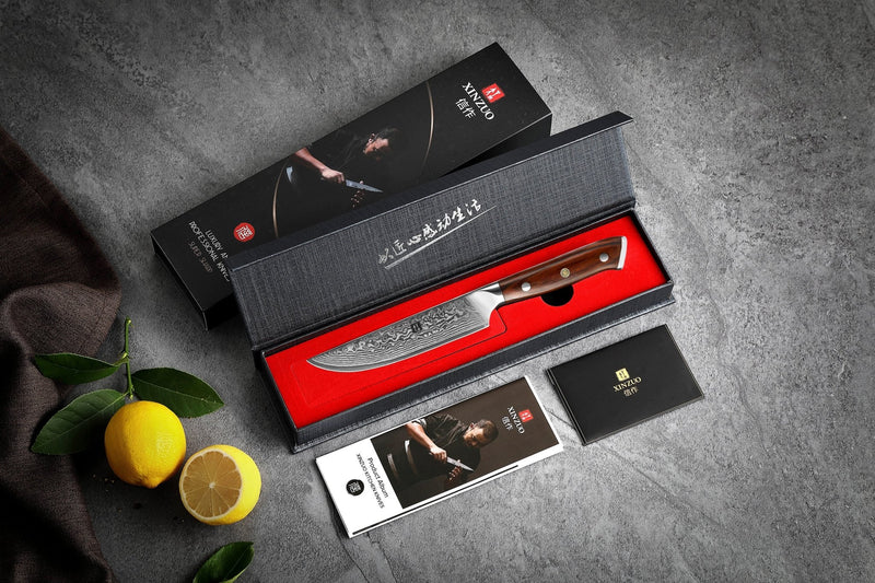 4 - Piece 5" Steak Knife Set - Yu Series (B13R) - Xinzuo Australia