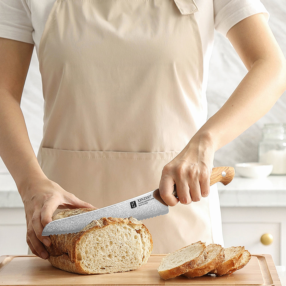 8.5" Bread Knife - Pin Series (X02O)