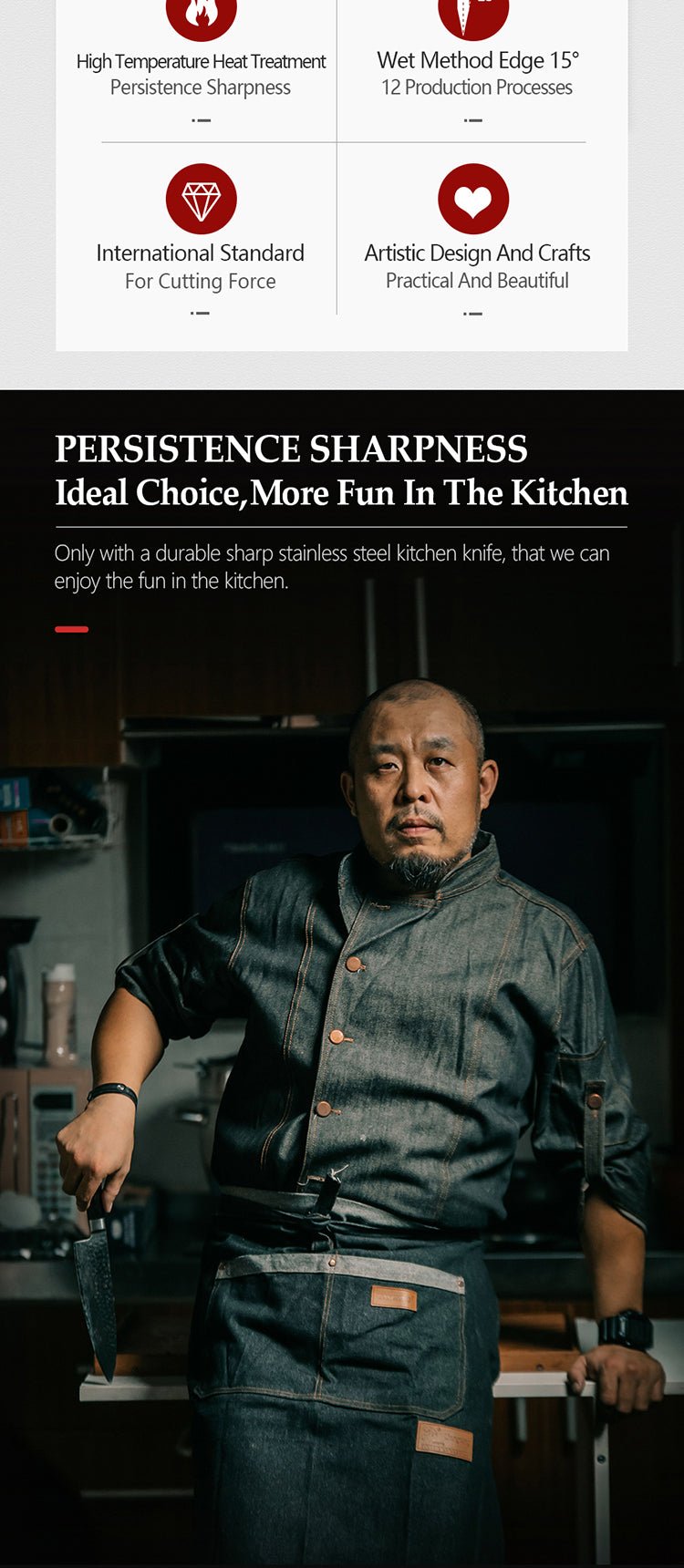 Made for kitchens that carve.