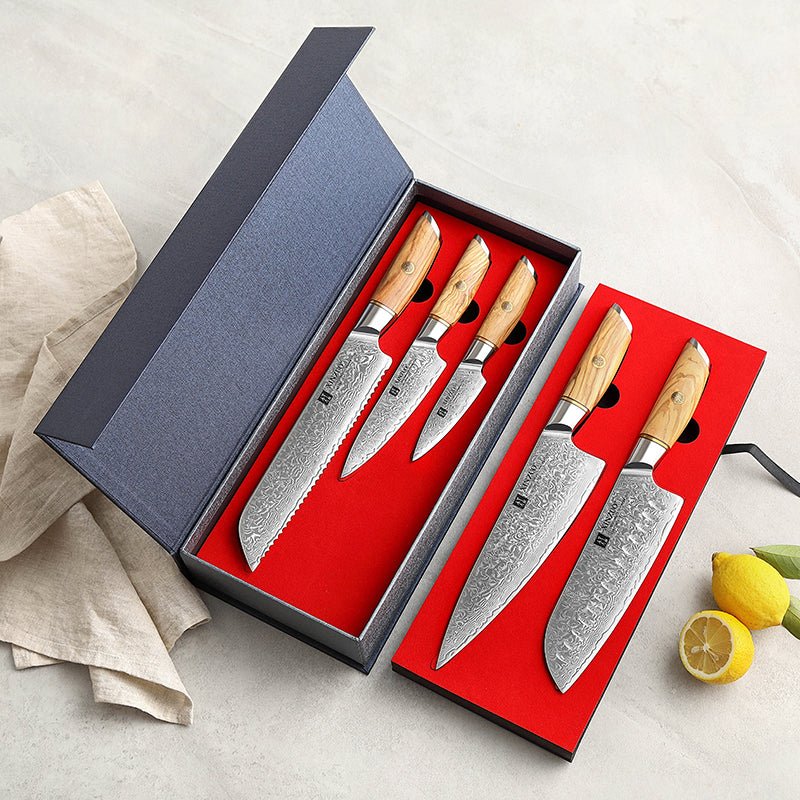 Five Knives, One Kitchen