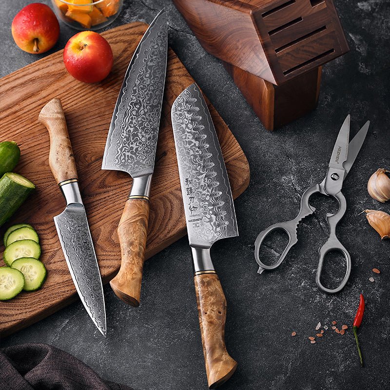 5 - Piece Knife Set - Master Series (B30) - Xinzuo Australia