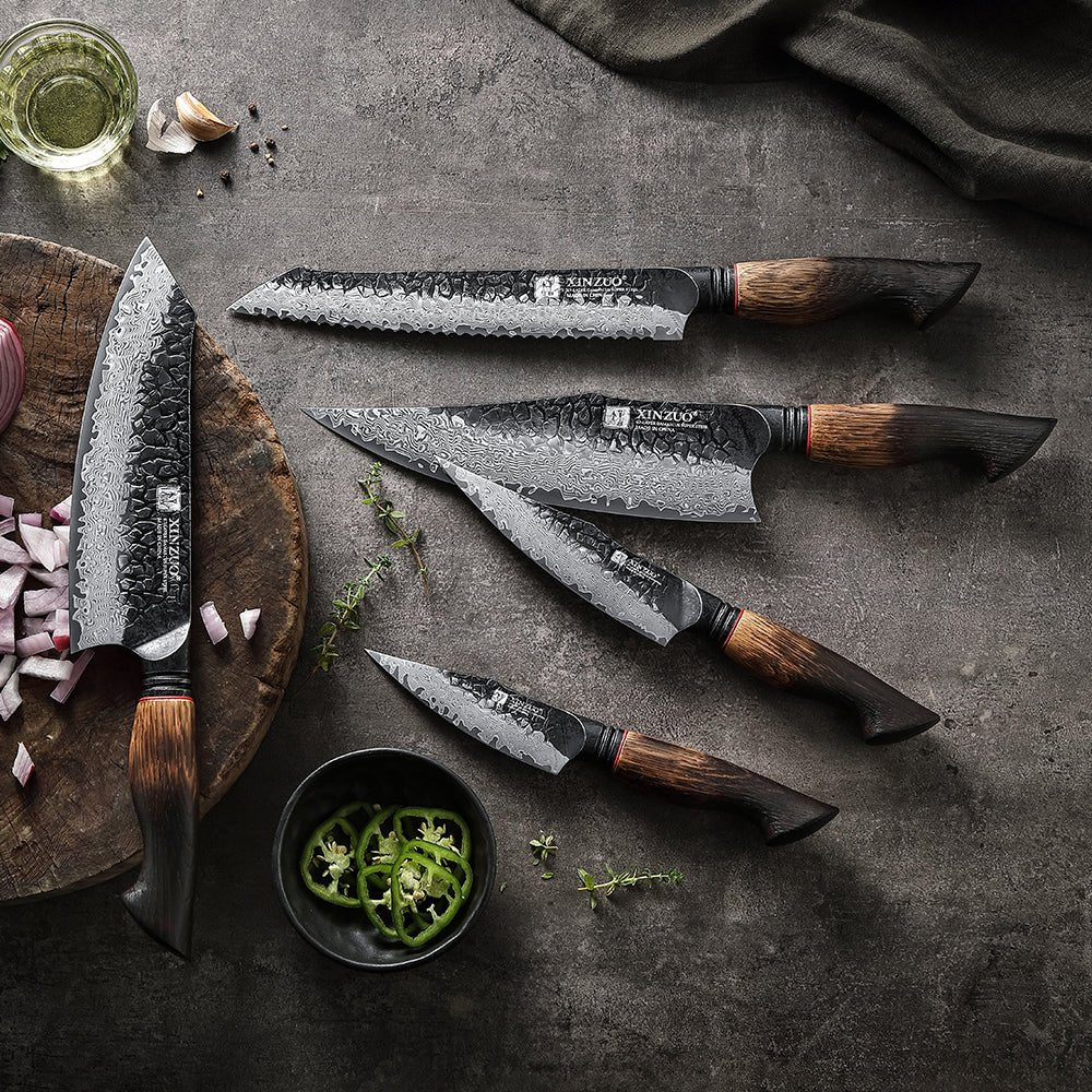 5 - Piece Knife Set - Mo Series (X06) - Xinzuo Australia