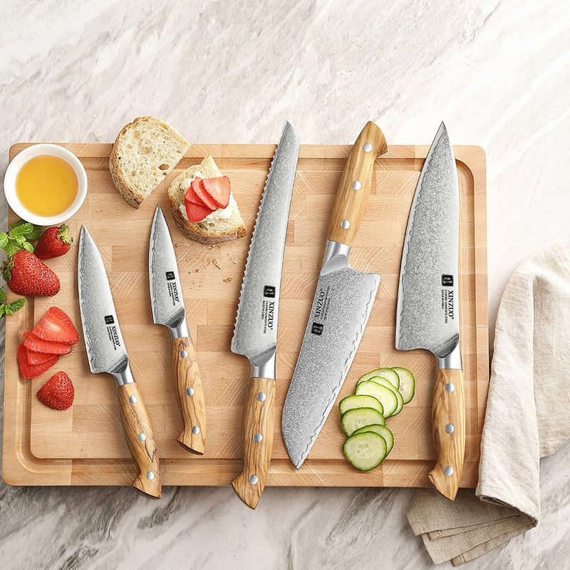 5 - Piece Knife Set - Pin Series (X020) - Xinzuo Australia
