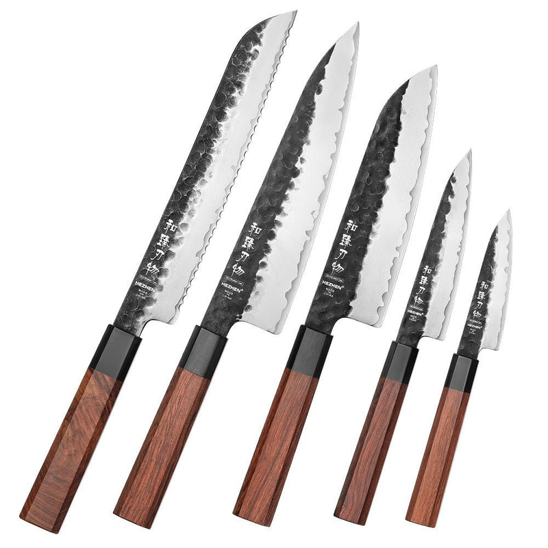 5 - Piece Knife Set - Retro Series (PM8S) - Xinzuo Australia