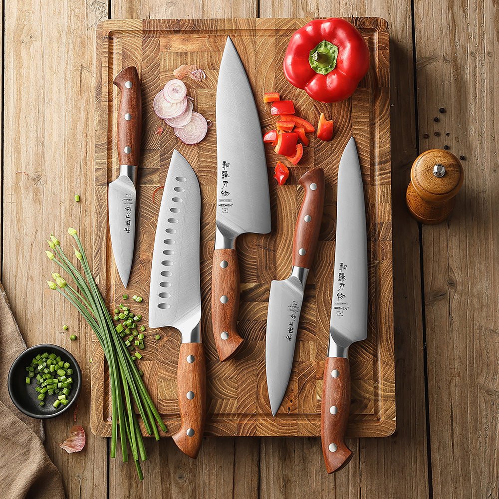 5 - Piece Knife Set Supreme Series (X02) - Xinzuo Australia