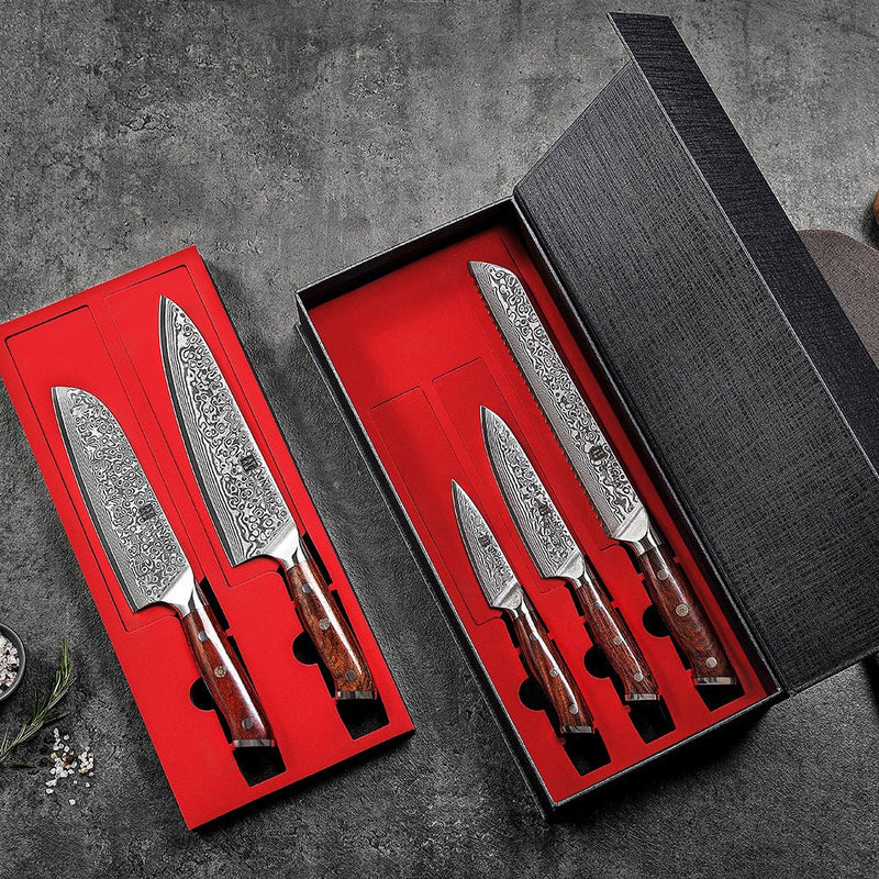 5 - Piece Knife Set - Yu Series (B13R) - Xinzuo Australia