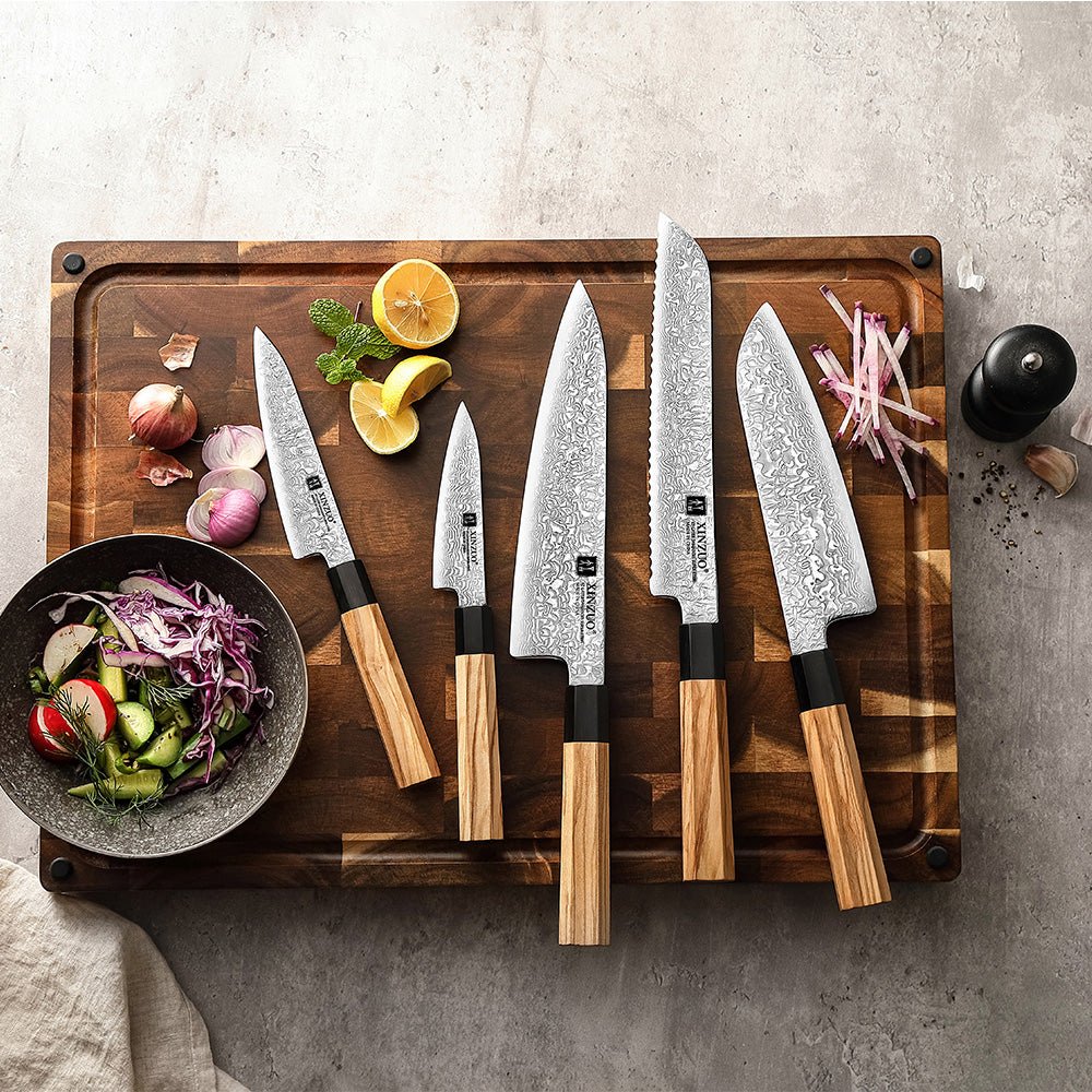 5 - Piece Knife Set - Zhen Series (PM8O) - Xinzuo Australia