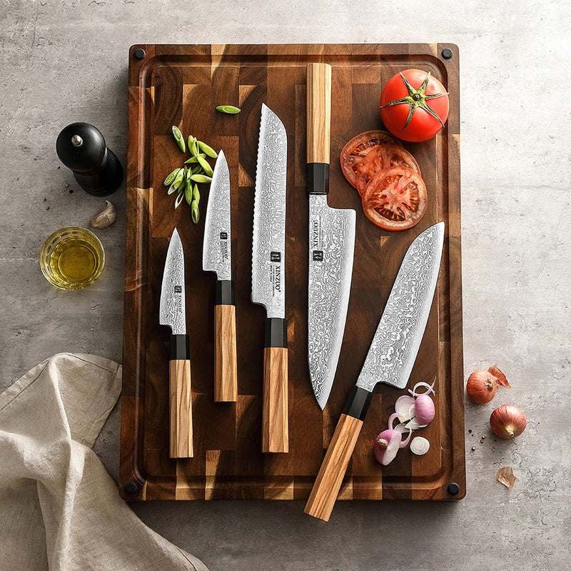 5 - Piece Knife Set - Zhen Series (PM8O) - Xinzuo Australia