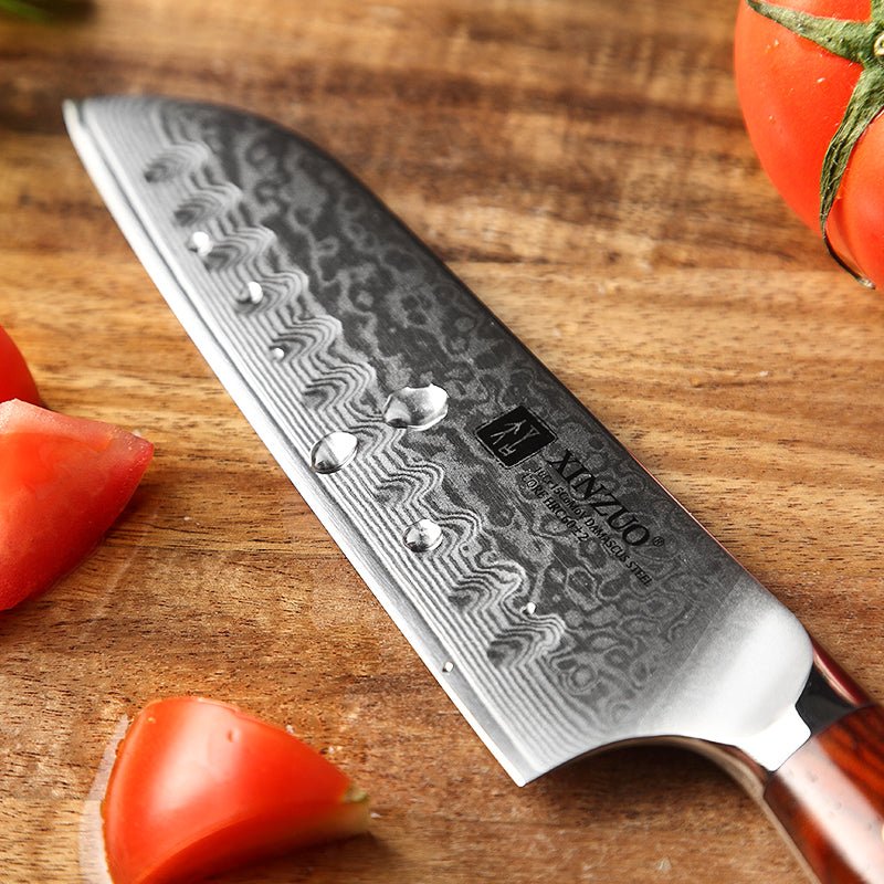 5" Santoku Knife - Yu Series (B13R) - Xinzuo Australia