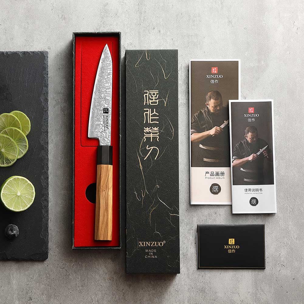 5" Utility Knife - Zhen Series (PM8O) - Xinzuo Australia