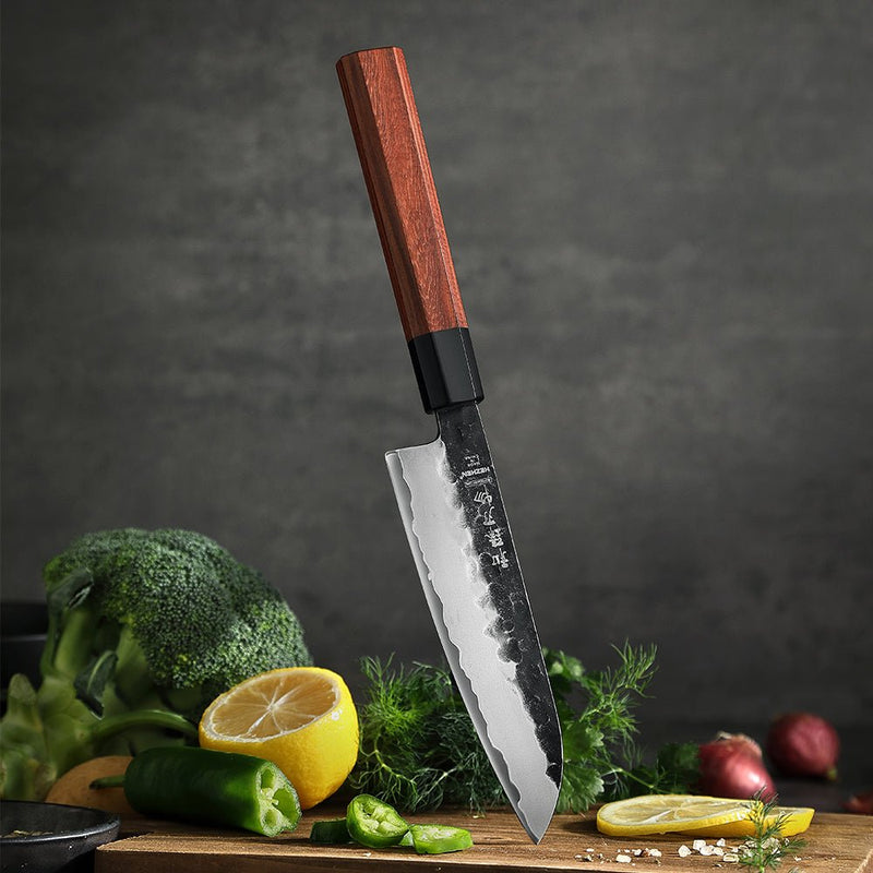 5.5" Santoku Knife - Retro Series (PM8S) - Xinzuo Australia