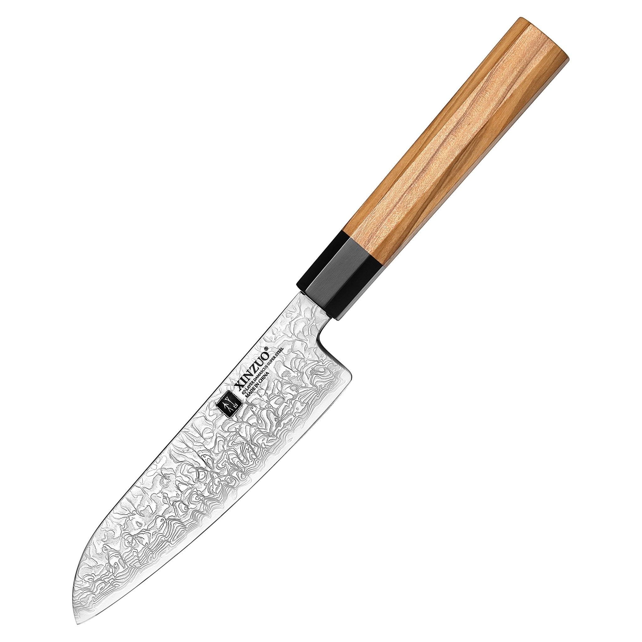 5.5" Santoku Knife - Zhen Series (PM8O) - Xinzuo Australia