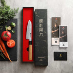 5.5" Santoku Knife - Zhen Series (PM8O) - Xinzuo Australia