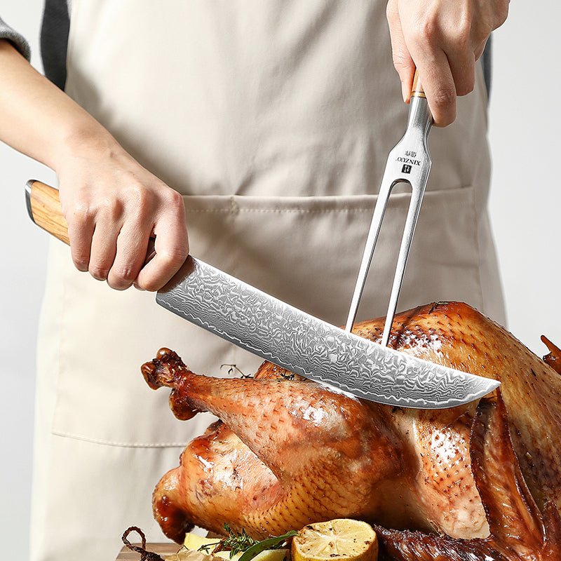 6" Carving Fork - Lan Series (B37) - Xinzuo Australia