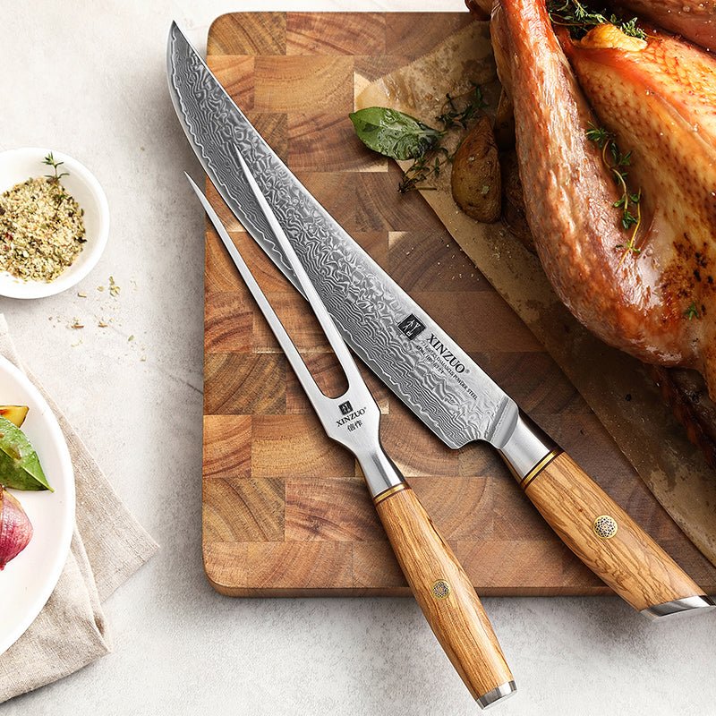 6" Carving Fork - Lan Series (B37) - Xinzuo Australia