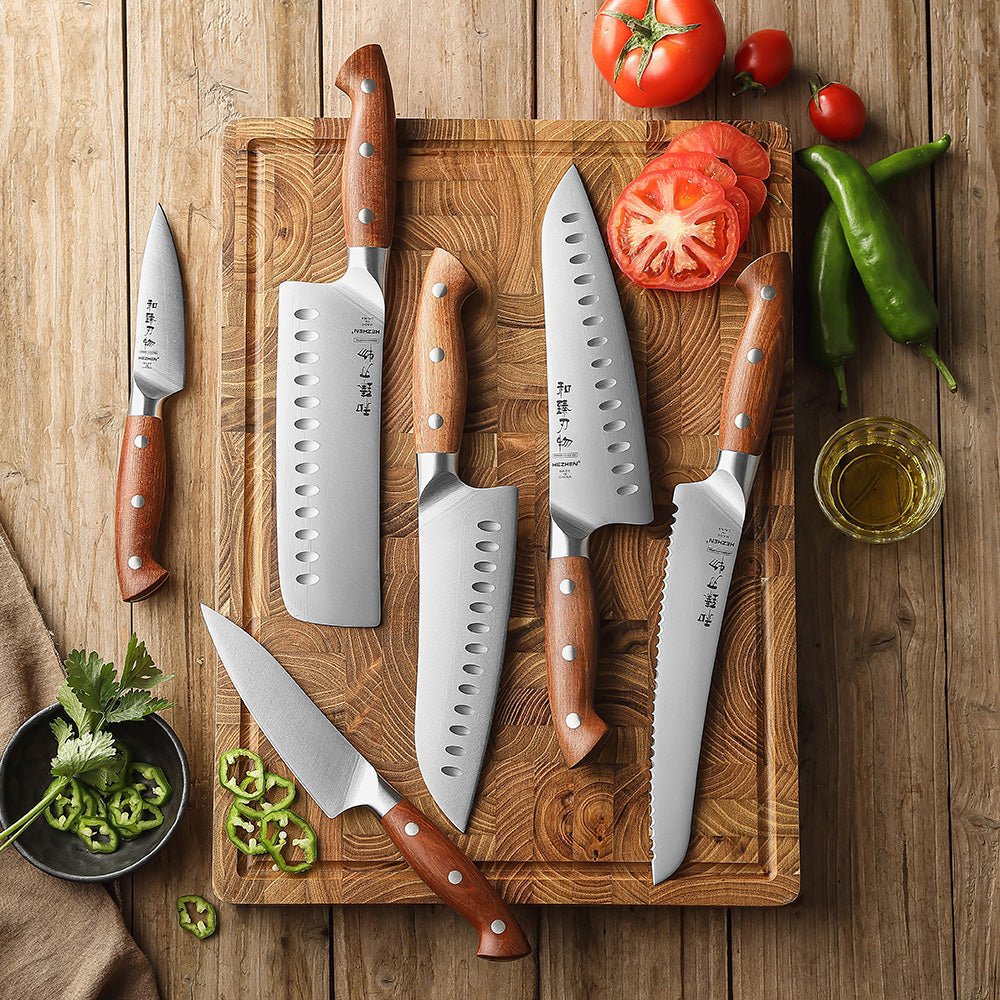Six knives. One complete kitchen.