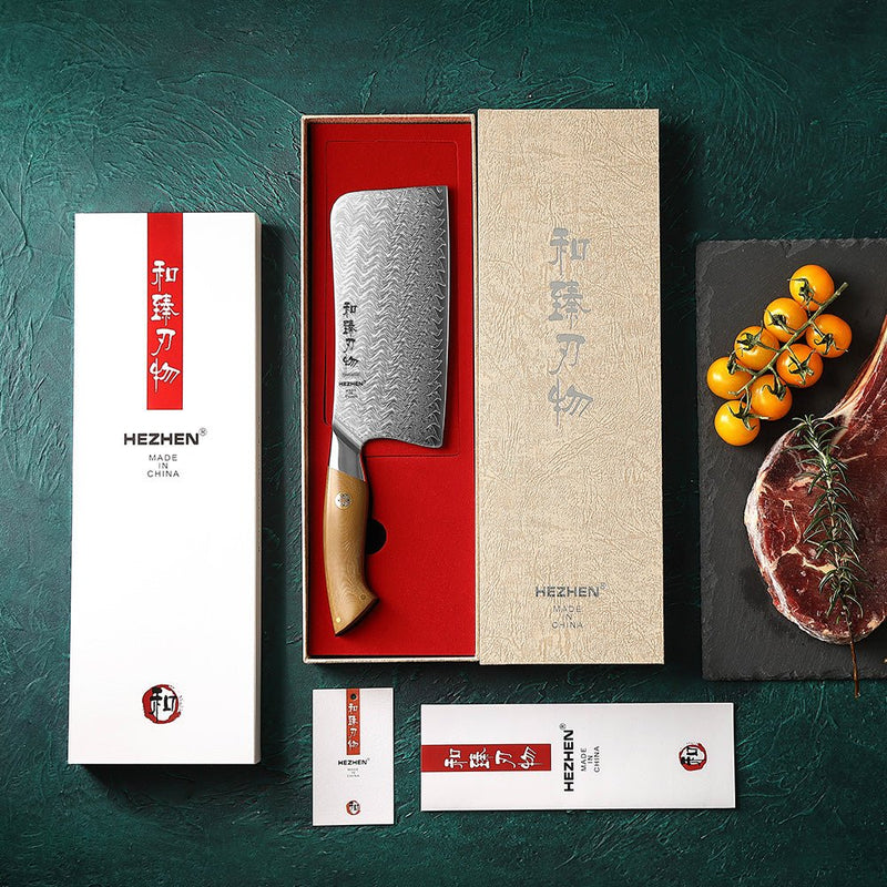 6.5" Butcher's Cleaver - Elegant Series (B38L) - Xinzuo Australia