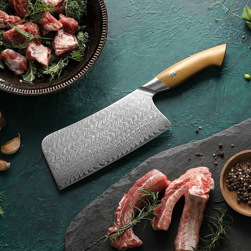 6.5" Butcher's Cleaver - Elegant Series (B38L) - Xinzuo Australia