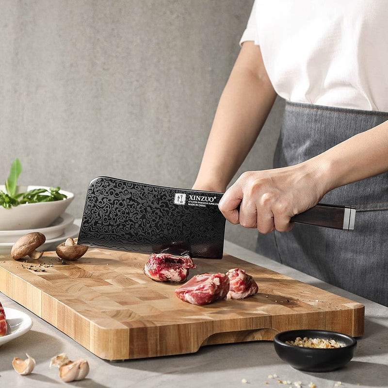 6.5" Butcher's Cleaver - Ji Series (X08) - Xinzuo Australia