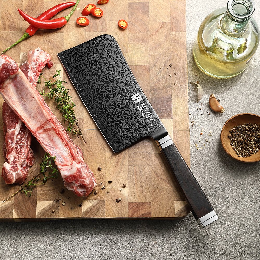 6.5" Butcher's Cleaver - Ji Series (X08) - Xinzuo Australia