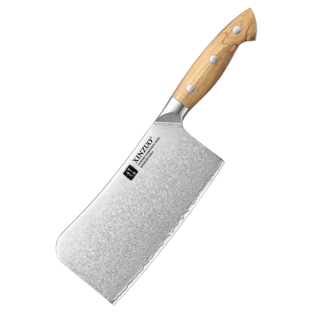 6.5" Butcher's Cleaver - Pin Series (X02O) - Xinzuo Australia