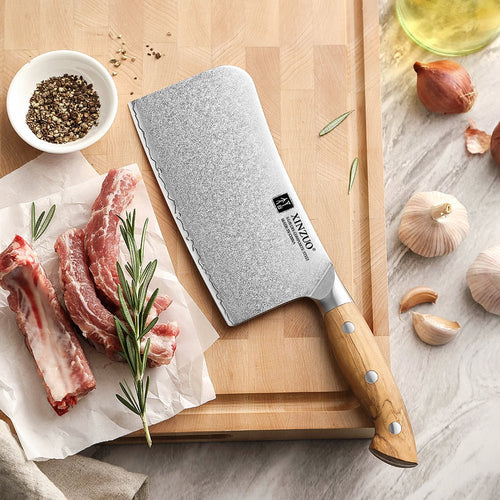 6.5" Butcher's Cleaver - Pin Series (X020)