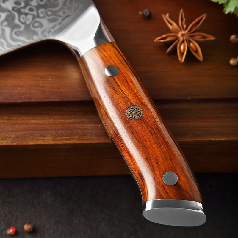 Full tang, rosewood grip