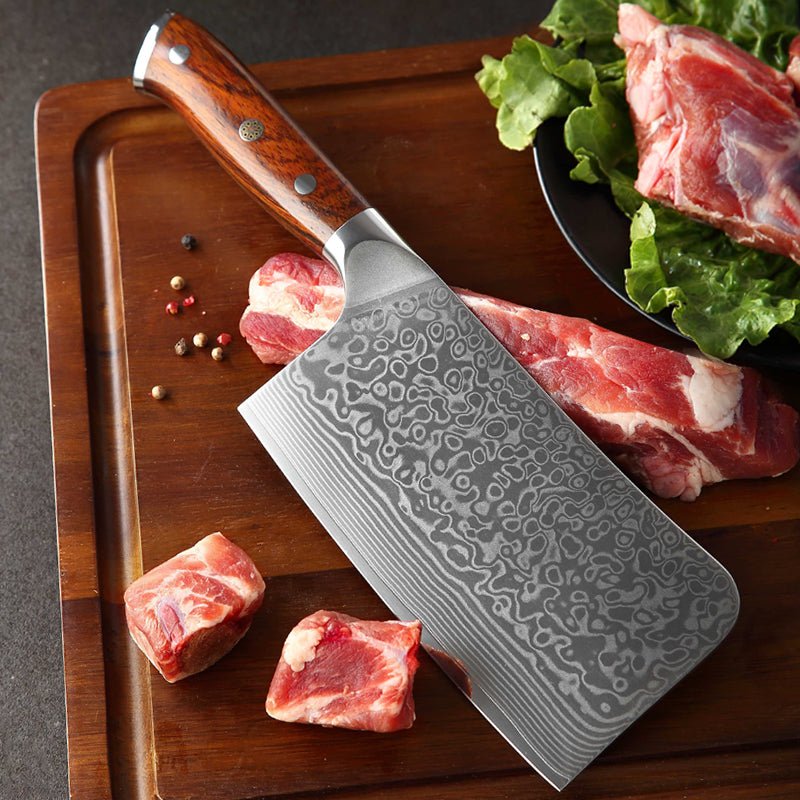 6.5" Butcher's Cleaver - Yu Series (B13R) - Xinzuo Australia
