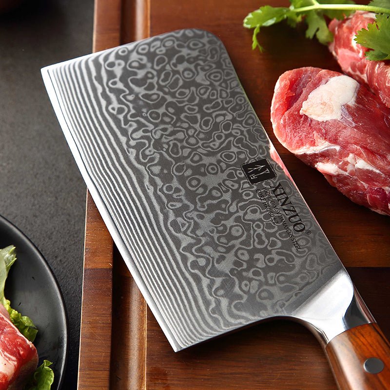6.5" Butcher's Cleaver - Yu Series (B13R) - Xinzuo Australia
